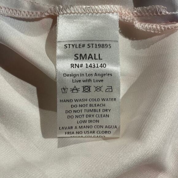 NWT Lacy Lavender Lilac Camisole Style Rack L.A. Small - Picture 8 of 9